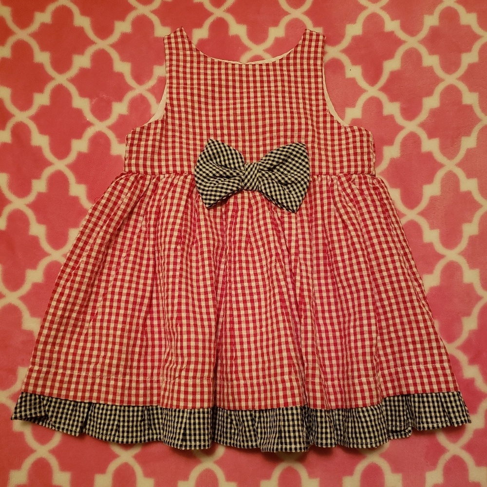 Baby girl gingham dress